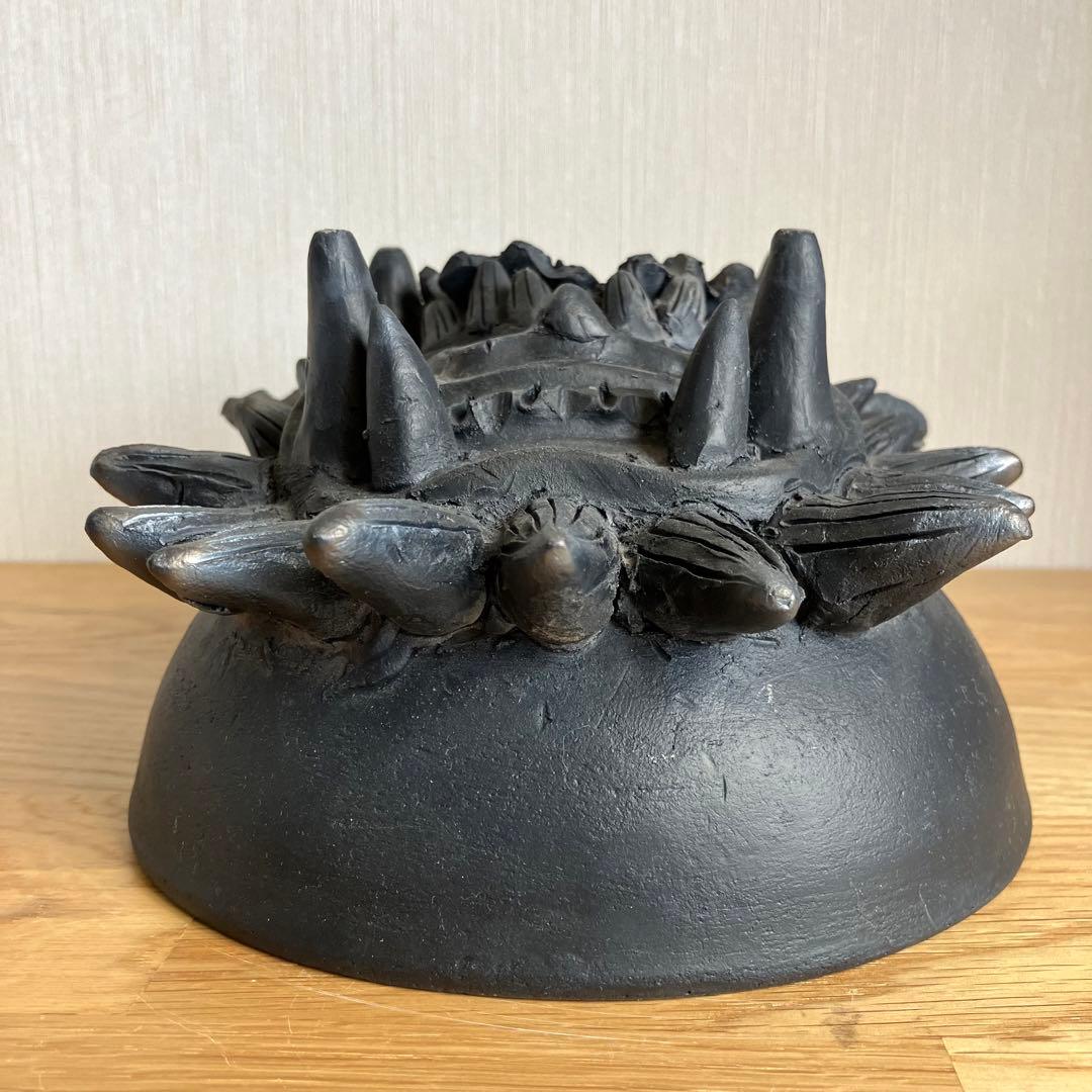 鬼面　茶碗？　丼？　鬼瓦風