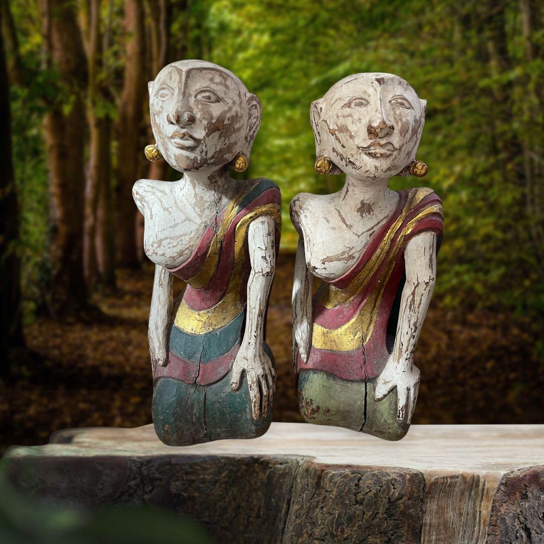 ⭐️レア⭐️昔のタイの置物です⭐️アジアン雑貨⭐️アンティーク⭐️工芸品⭐️コレクション‼️‼️