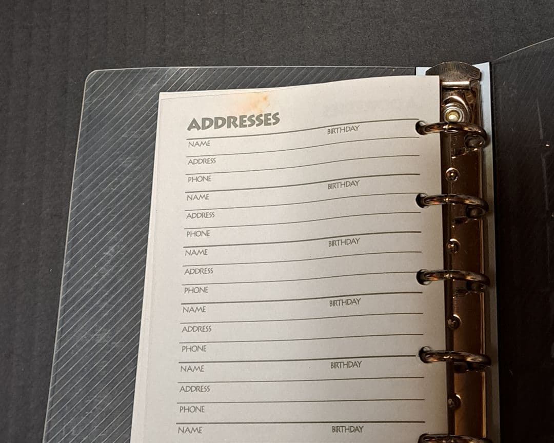 PS ファイナルファンタジーⅦ　非売品　システム手帳　レア　スクウェア