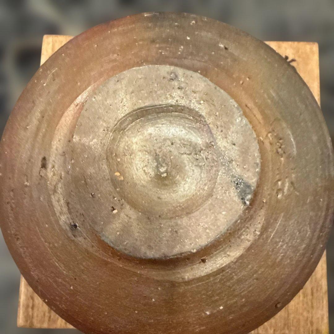 備前焼き　七十六代利右衛門　金重陶弘　利陶苑抹茶碗