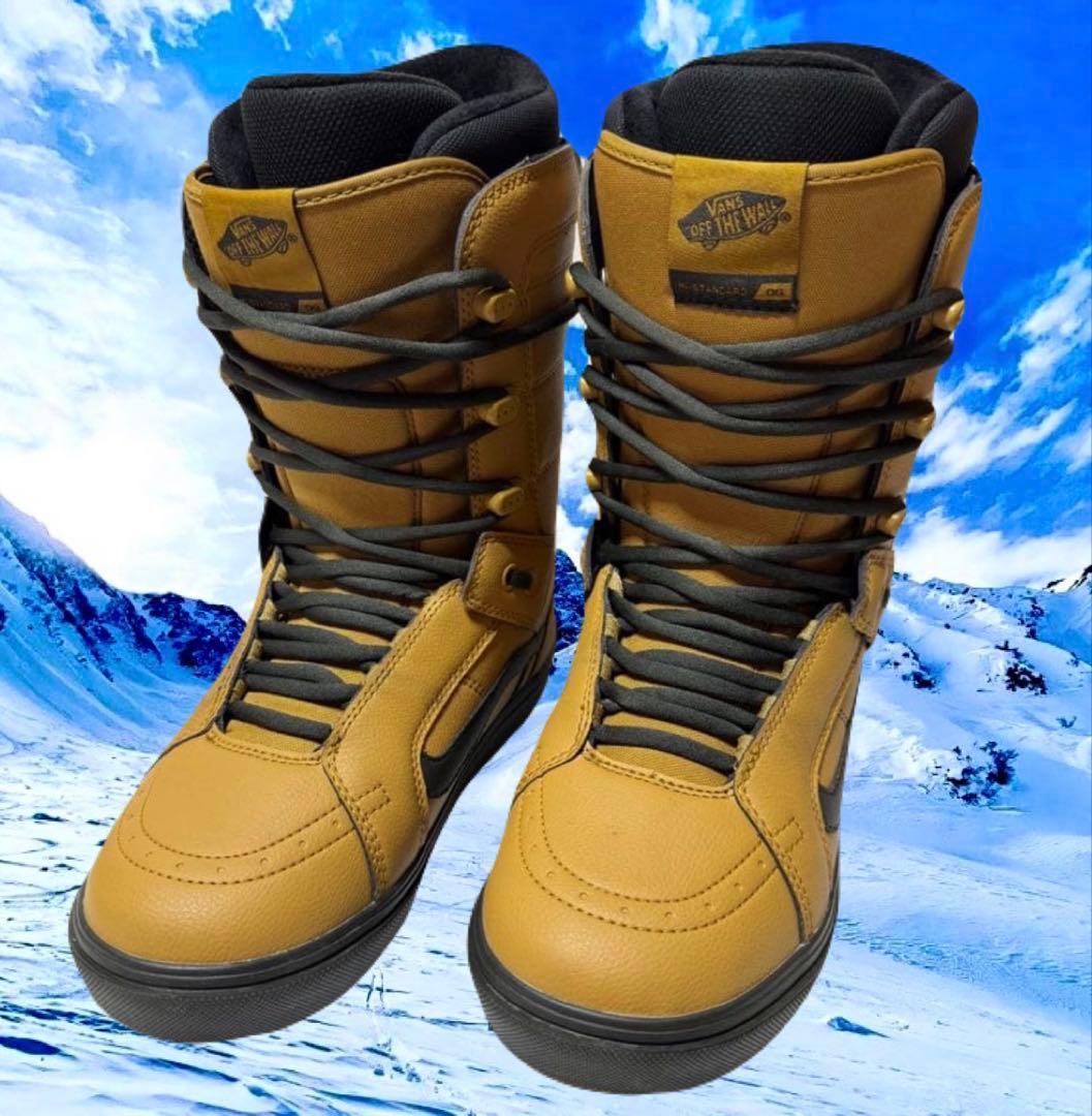 VANSスノーボードブーツハイスタンダードOG TAN/BLACK 27.5cm