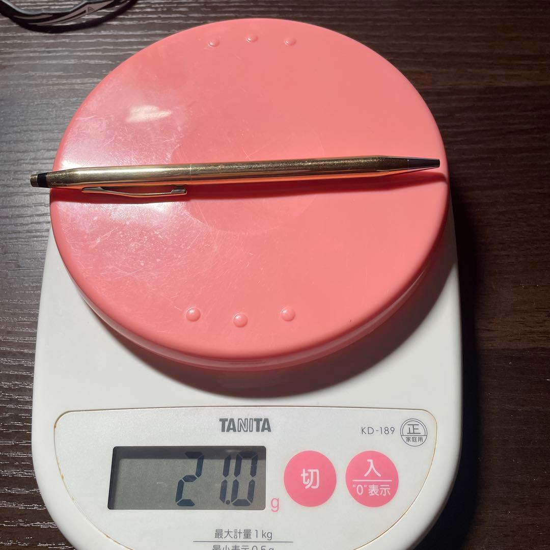 CROSS 14金無垢ボールペン