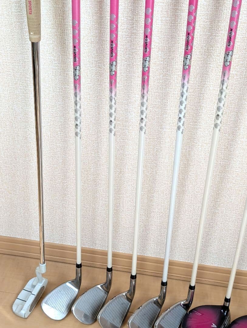 M・U SPORTS ゴルフクラブセット レディース 9本セット