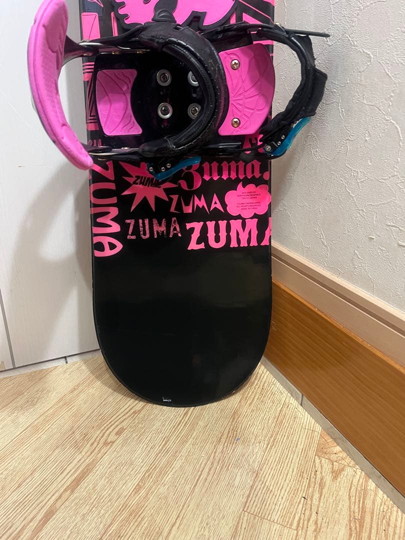 高身長女性！BURTONステッカー付き！ZUMA 150cm バインセット