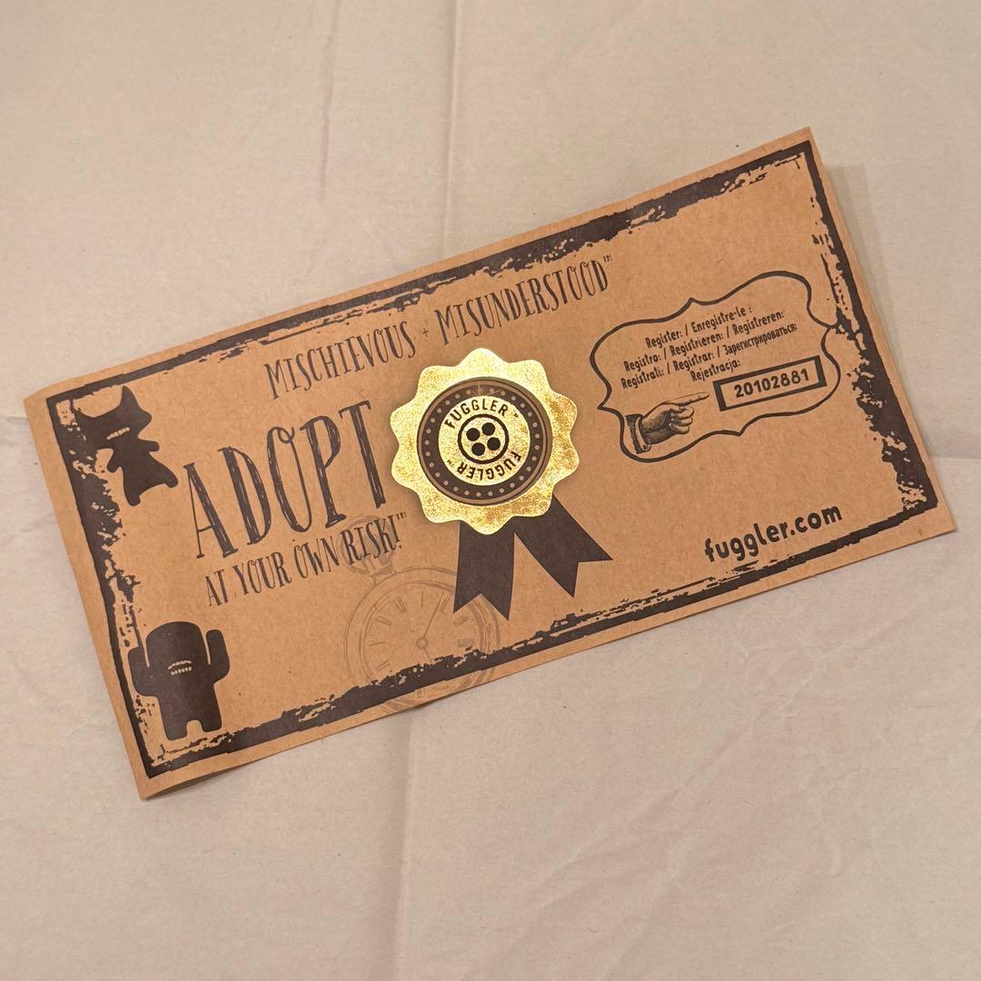 ぬいぐるみ FUGGLER Teddy Bear Nightmare Blue