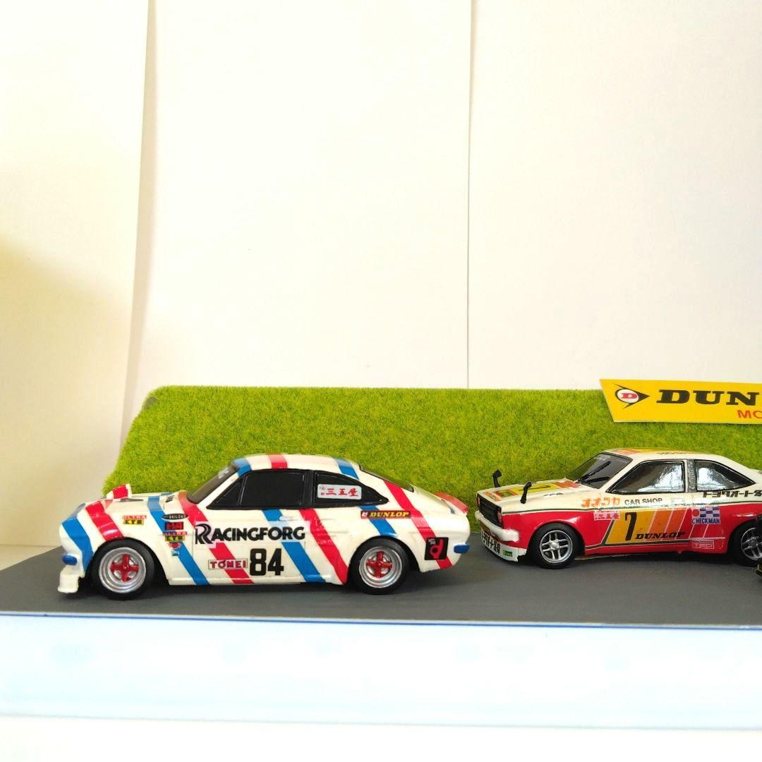 ピットロードサニー　スターレット 1/43 ジオラマミニカーセット 3台