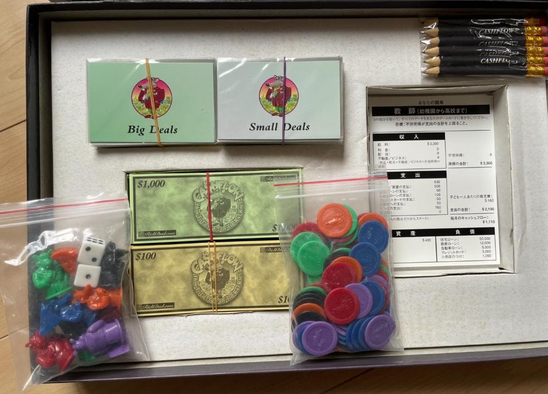 キャッシュフロー 101日本語版 ボードゲーム