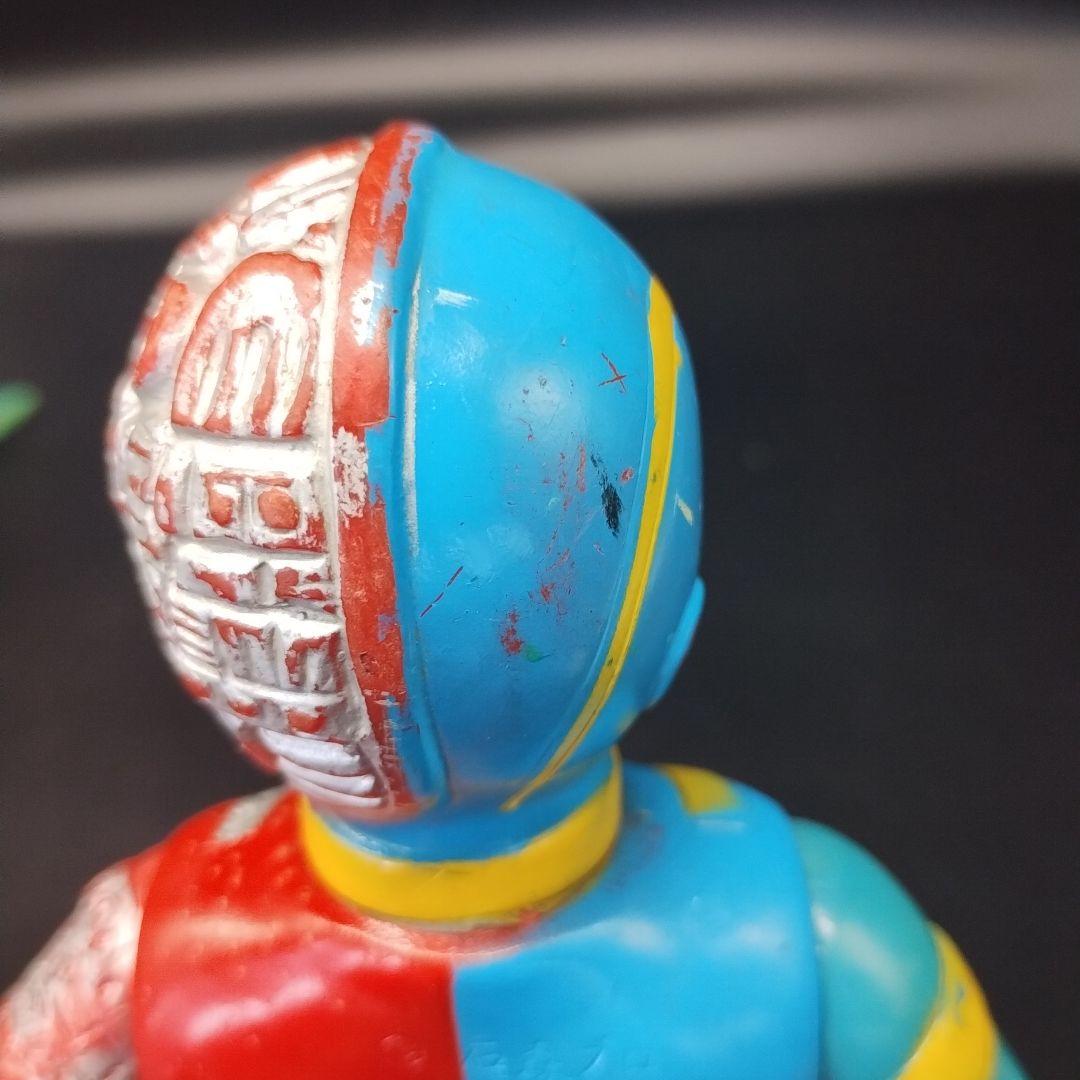 キカイダー タカトク 当時物 ソフビ ミドルサイズ 昭和 レトロ玩具 人造人間