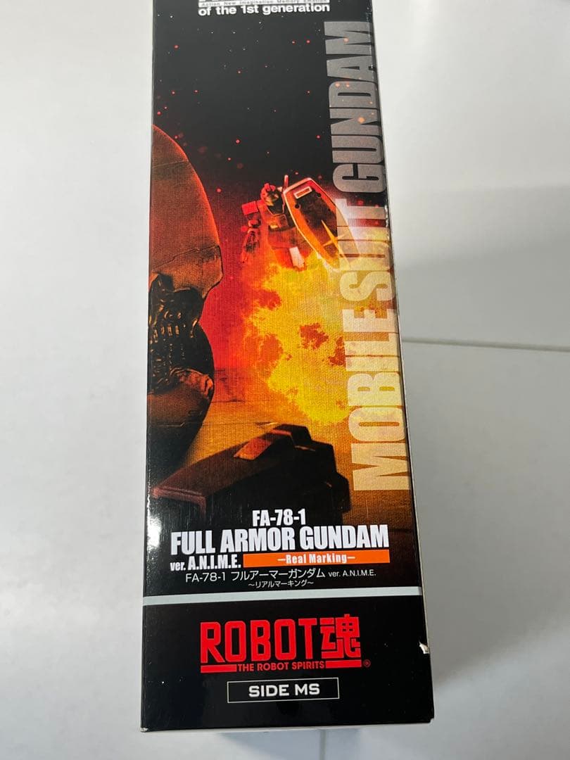 [未開封] ROBOT魂 フルアーマーガンダム リアルマーキング