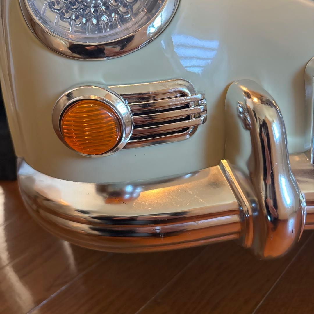 ドイツオールドタイプ　ポルシェ　 クラシックカー風子供用乗用車