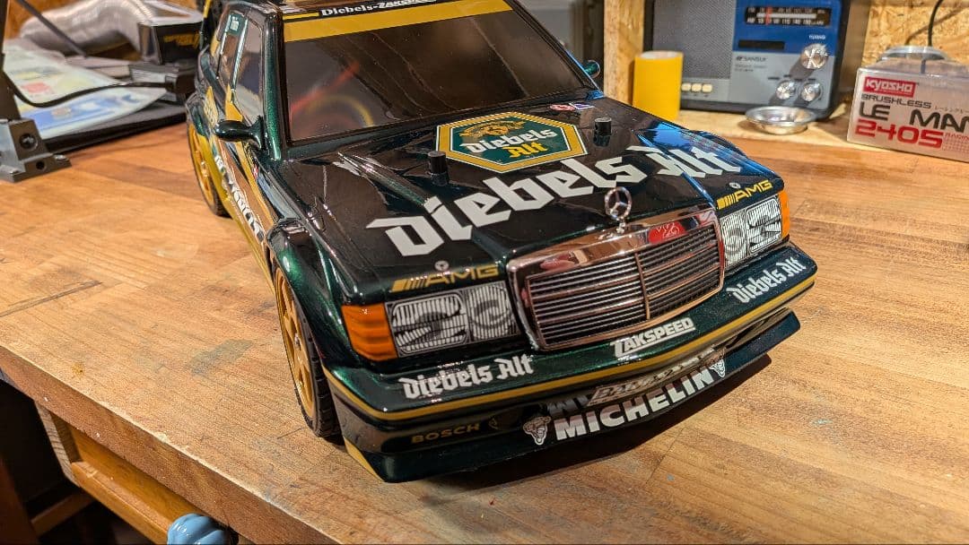 タミヤ　メルセデスベンツ190E Diebels Alt　BT-01フルセット