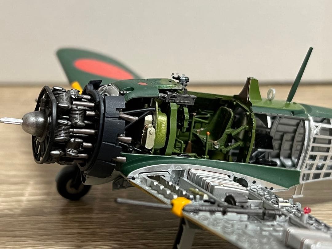 タカラトミー　連斬模型　1/48 零式艦上戦闘機52甲型 完成品