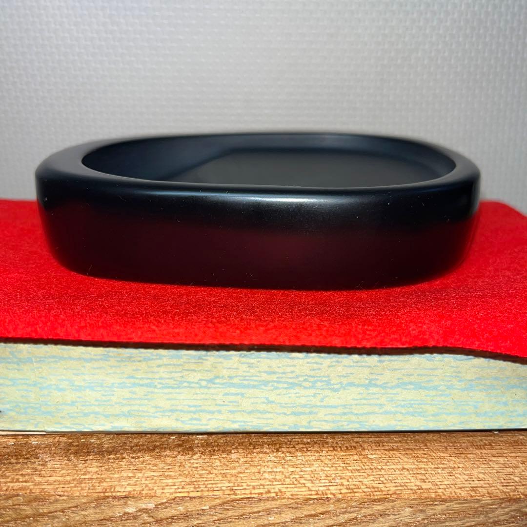 ⭕️希少　那智黒石　玉石　石のささやき　山口光峯　特殊研　皇室献納