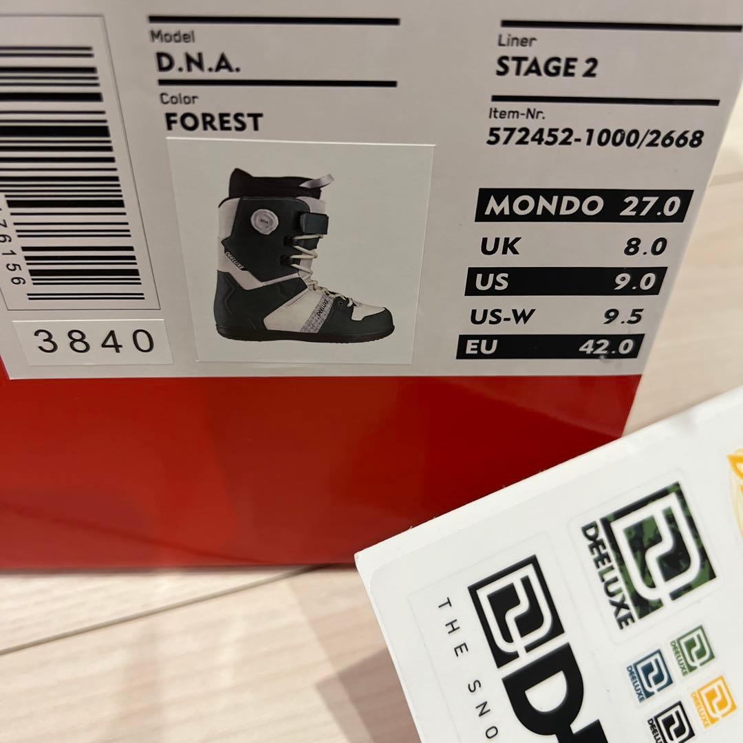 （新品未使用品） DEELUXEスノーボードブーツ