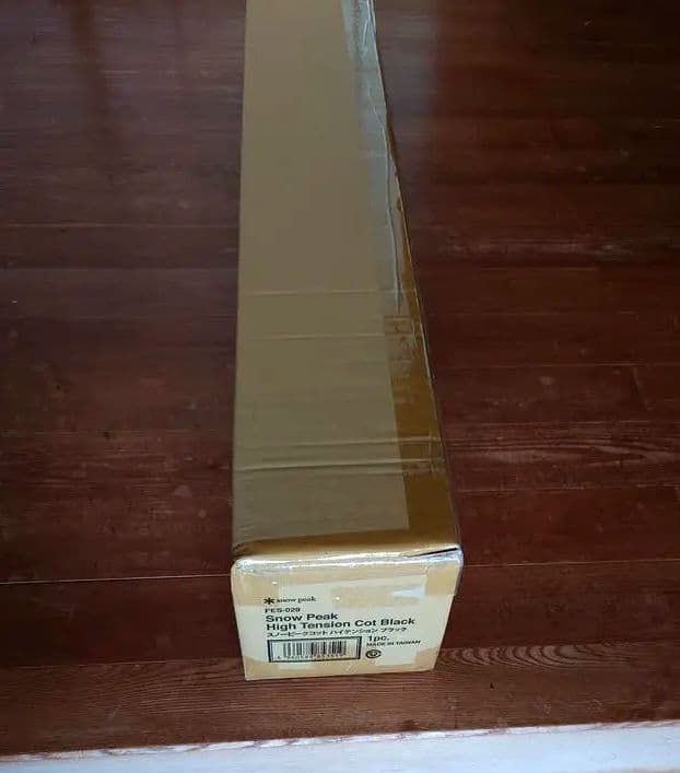 【新品未開封】 スノーピーク 雪峰祭 限定 コットハイテンション ブラック