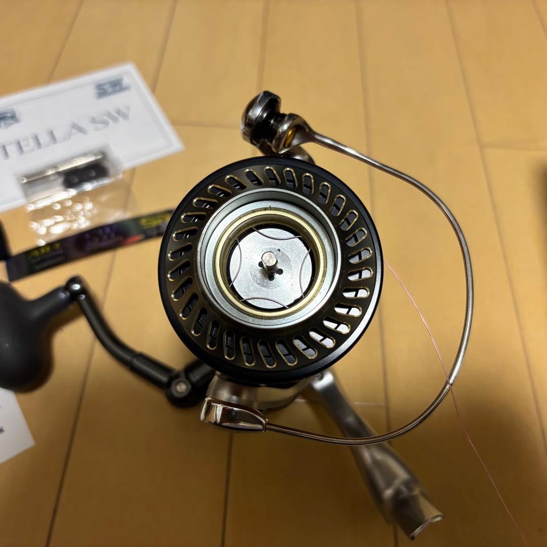 【超美品】シマノ 08 ステラSW10000PG オーシャンマークスプール付