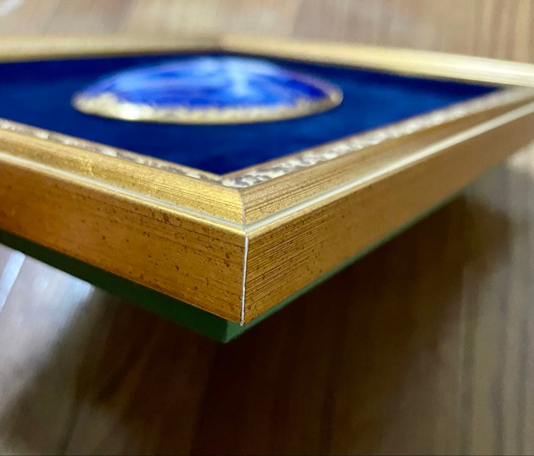 大倉陶園 陶額バレリーナ 白鳥 額装 美品 （S.H.サイン入り） 正規品