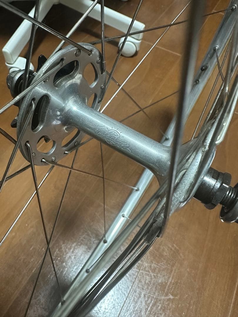 カンパニョーロ前後NJSハブホイール　ピスト　シングルスピード