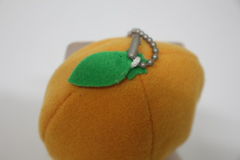 ◆ハローキティ 静岡限定 静岡みかん ぬいぐるみ キーホルダー　08106