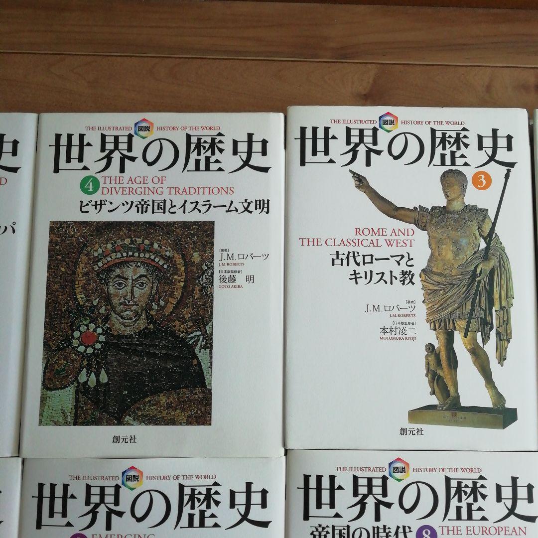 世界の歴史　J .M.ロバーツ著　創元社創業111周年記念出版