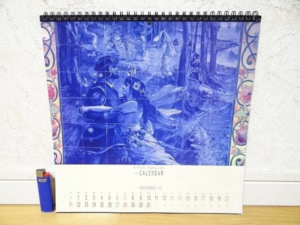 未使用 80年代 ビンテージ 中島みゆき 歌暦 Page86 恋唄 カレンダー