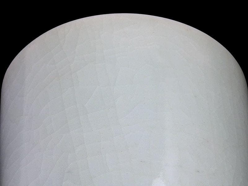 古伊万里　青磁　大振蕎麦猪口　江戸期　AS-fbvm