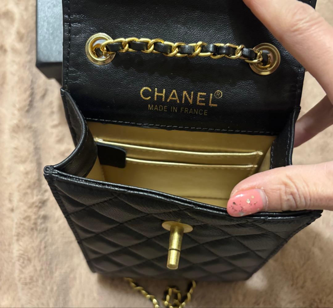 CHANEL シャネル ノベルティ　チェーン　ショルダーバッグ　ポシェット