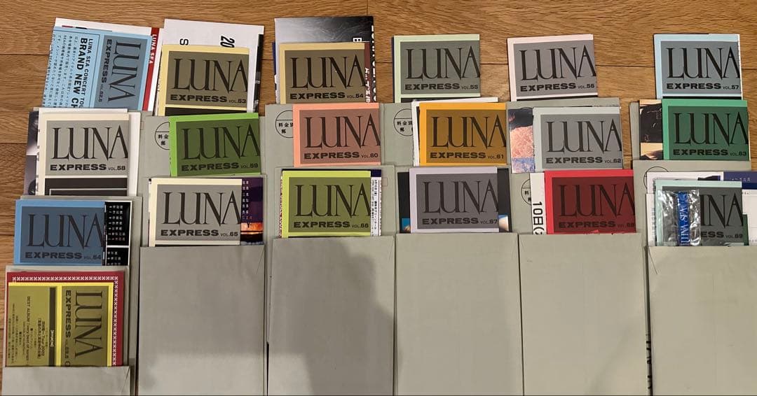 LUNA SEA ファンクラブ会報　1〜68 ⭐︎美品⭐︎入手困難品