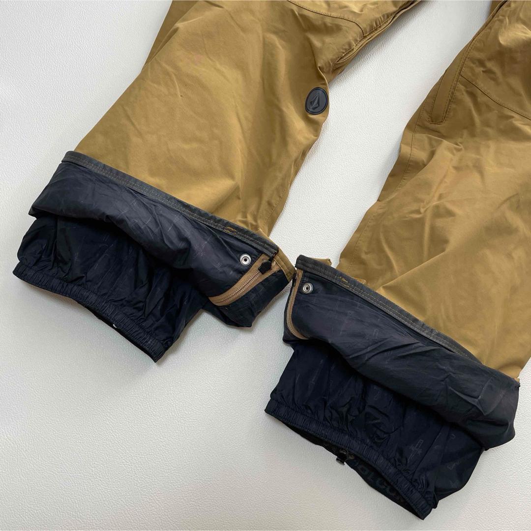 6666 ボルコム　パンツ　ゴアテックス　無地　スノボ　ベージュ