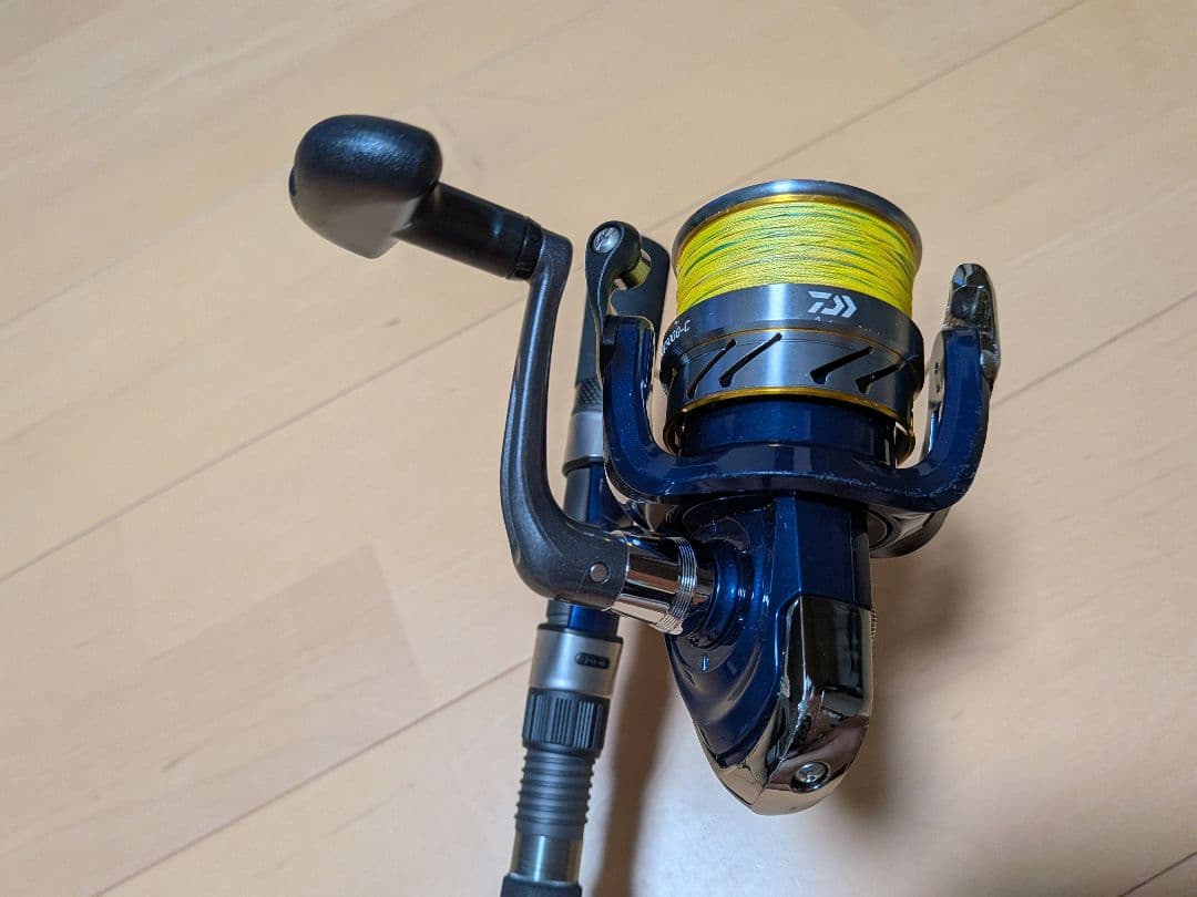 eazy K　ライトジギング　シーバス　ロッド　リール　本体　セット