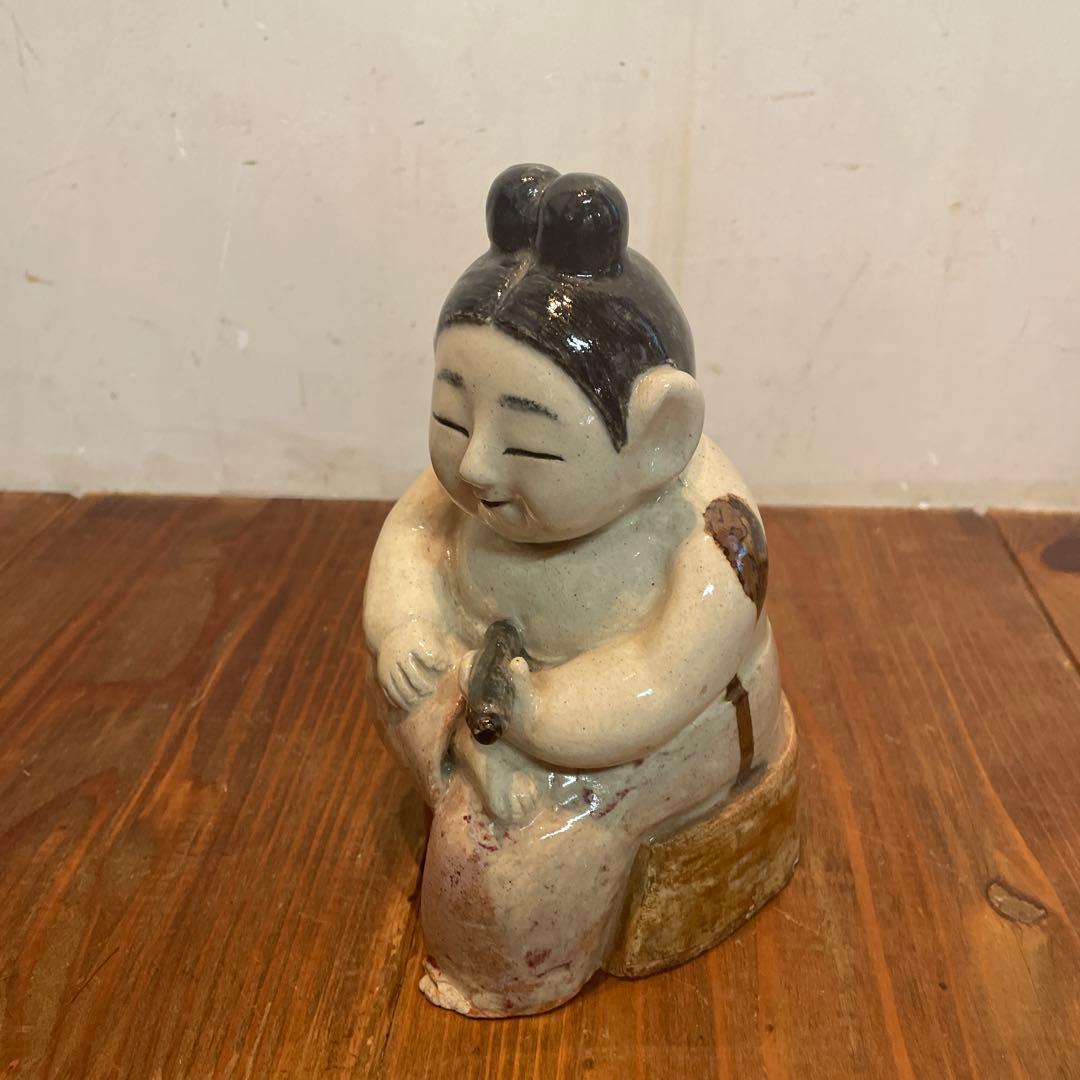 美品　陶芸　置物　オブジェ　年代物　ヴィンテージ　雰囲気ある