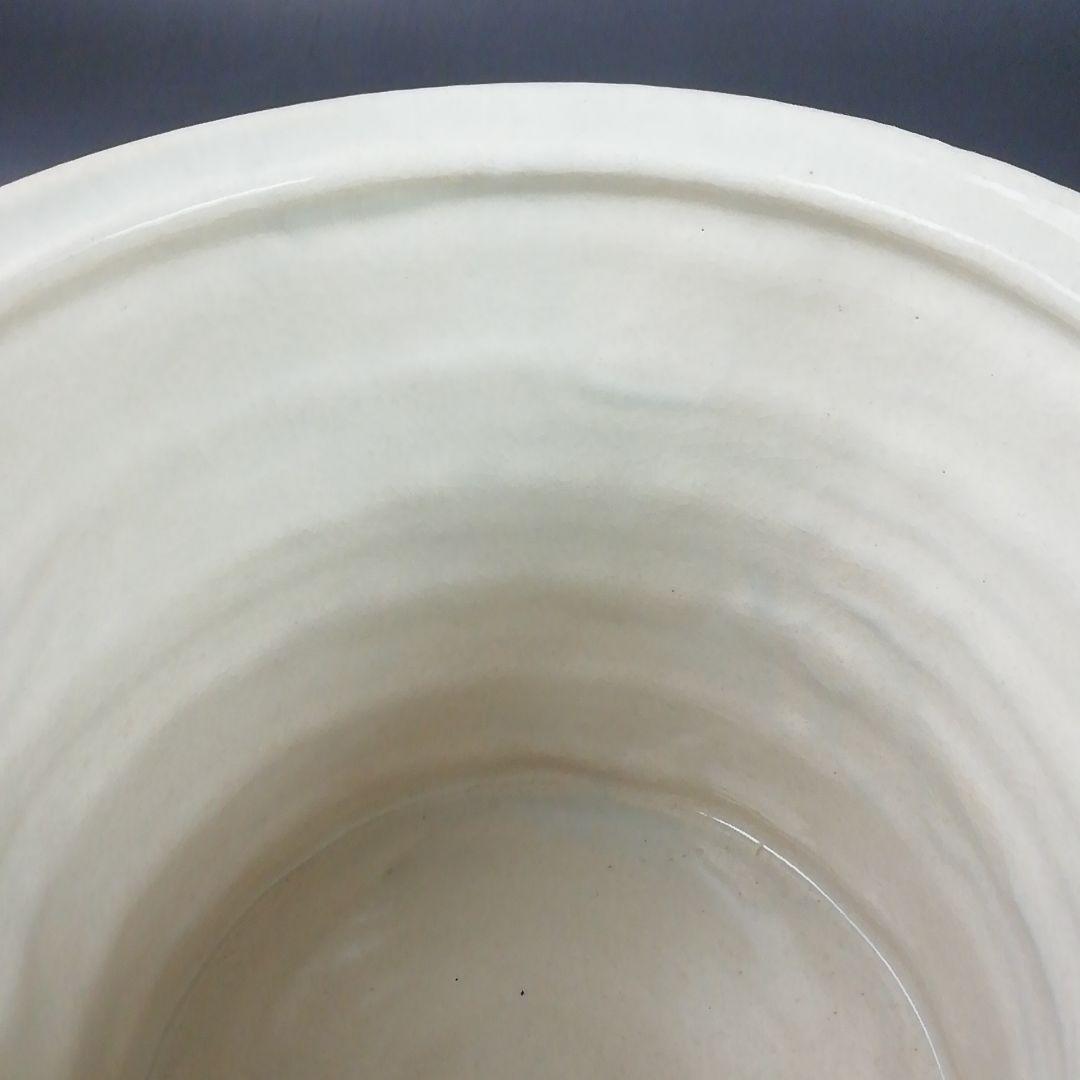 Ｔ８６３　水指　『三島　水指』『朝日窯　松林良周 作』　共箱　茶道具