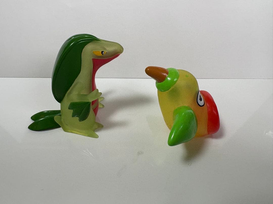 【レア】ポケモン　指人形　草タイプ　まとめ売り　クリア　7体