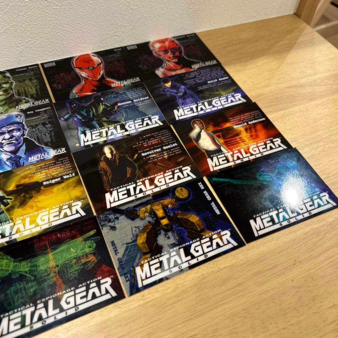 【売り切り】L GEAR SOLID メタルギア　カード93枚セット