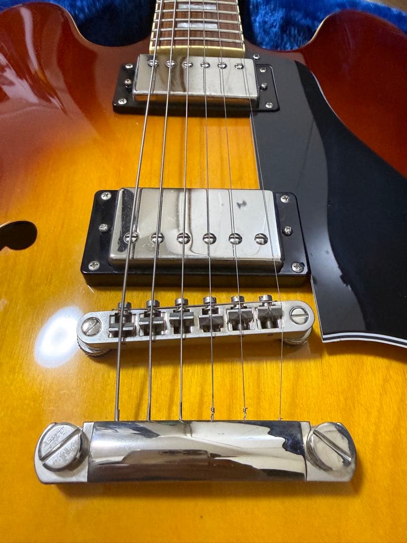 美品！エピフォン CUSTOM SHOP セミアコ Dot ES 335 PRO