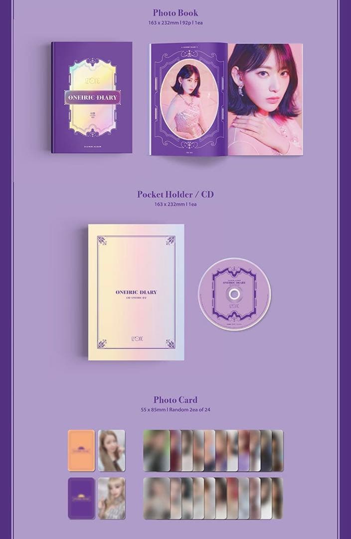 IZ*ONE ONEIRIC DIARY 全３形態