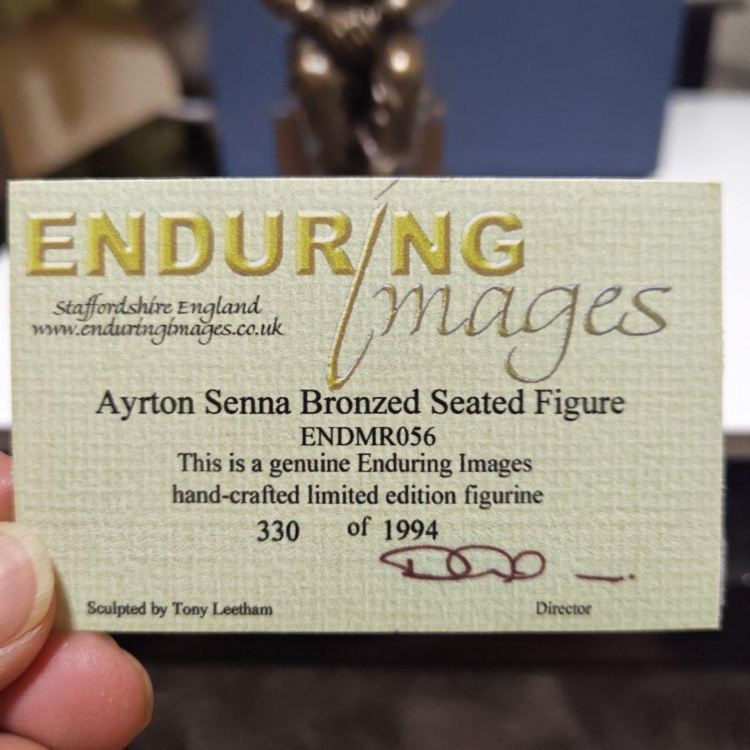 アイルトン・セナ　イモラモニュメントフィギュア