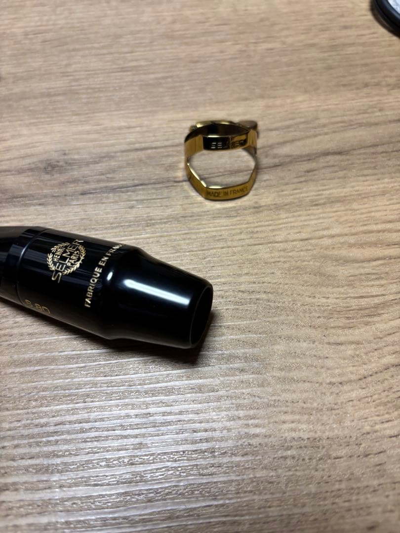 セルマーアルトサックス用マウスピースとハリソンリガチャーセット