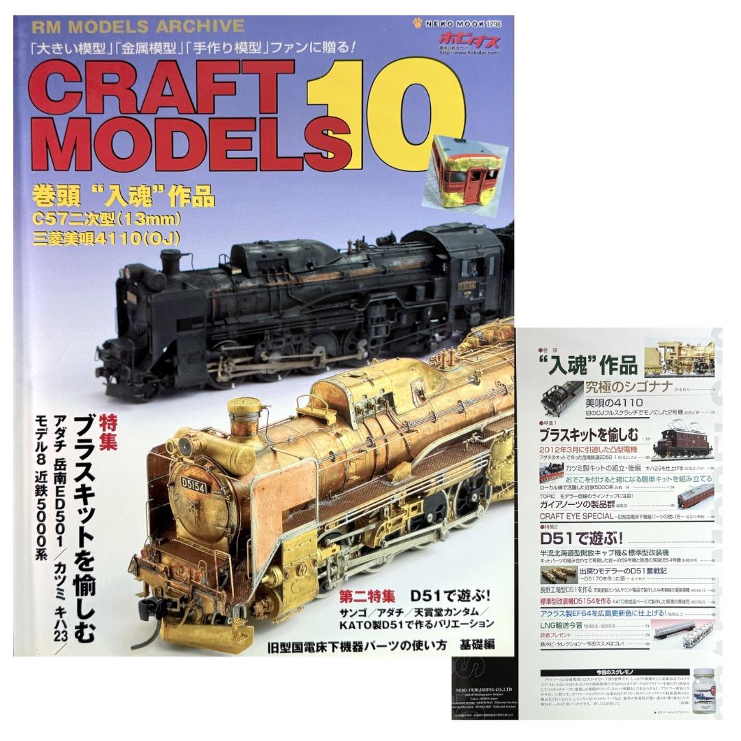 鉄道模型雑誌 CRAFT MODELS　13冊