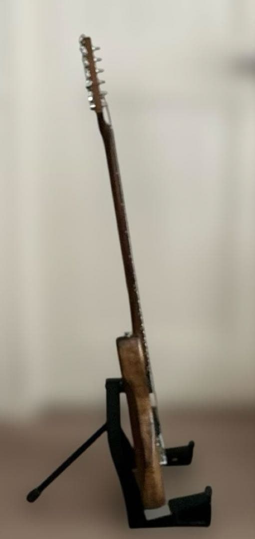 (中古) エレキギター　ブラウンウッドカラー　本体のみ