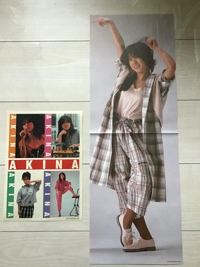 ★中森明菜/近代映画/ポスターパック/7種/昭和/レトロ/1984年