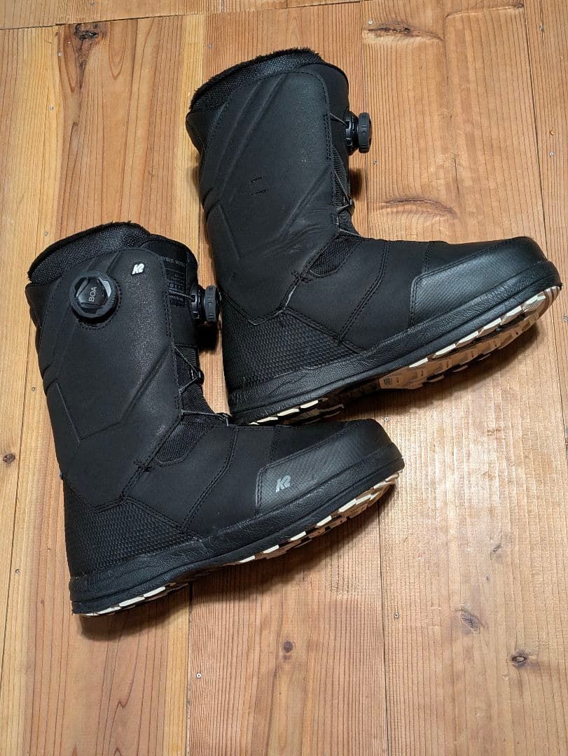 K2 23-24 MAYSISWIDE 27cmダブルBOAスノーボードブーツ黒