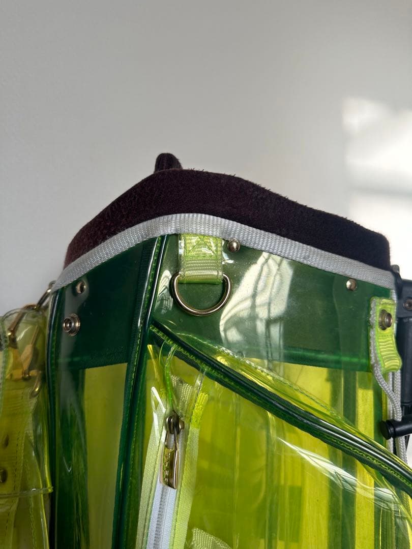 値下げしました！muta ムータマリン　スケルトン　ゴルフ　キャディバック