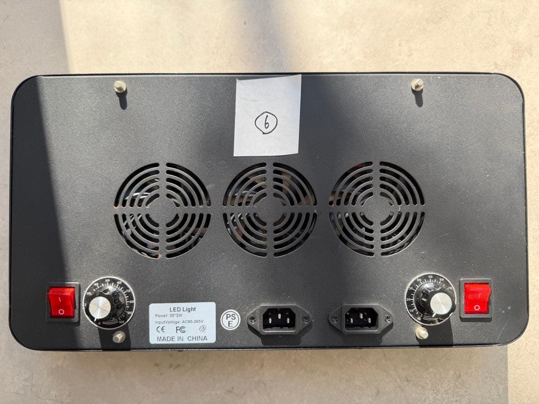 【7台まとめて】ブラックボックス　LEDライト　サンゴ水槽照明