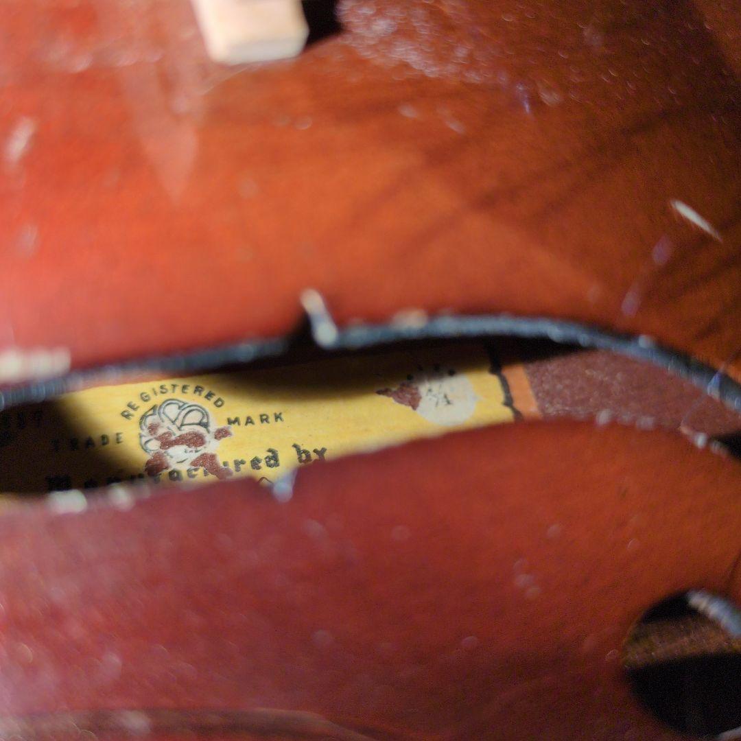 試演奏済み　スズキバイオリン本体 ケース付き4/4 1955年