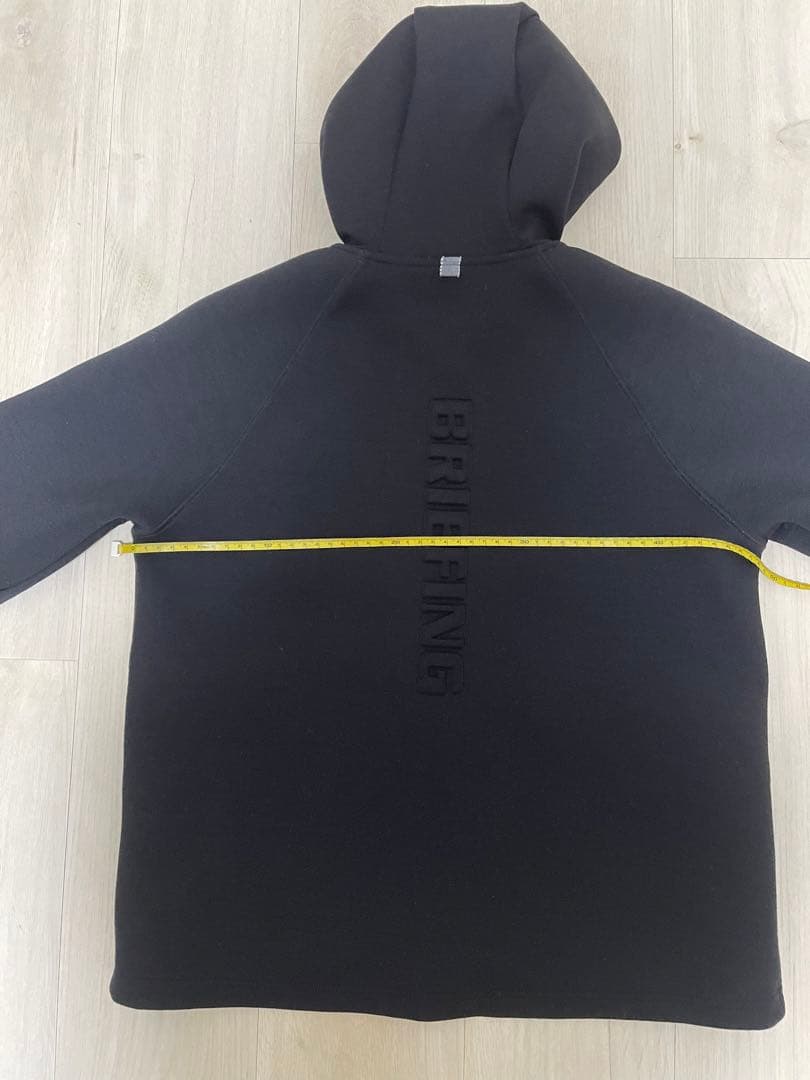 BRIEFING ブリーフィング 3D ロゴダブルジップパーカー Mサイズ