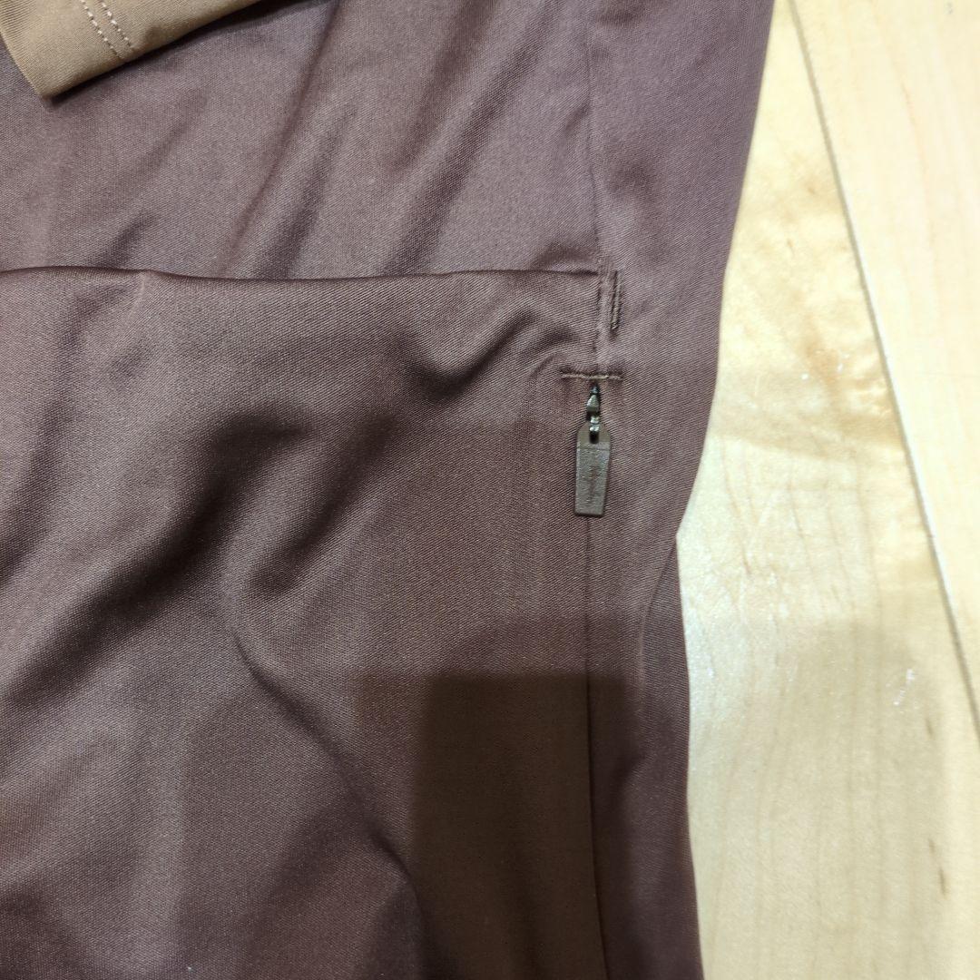 ラファ プロチーム ロングスリーブ ライトウェイトジャージ XL ブラウン