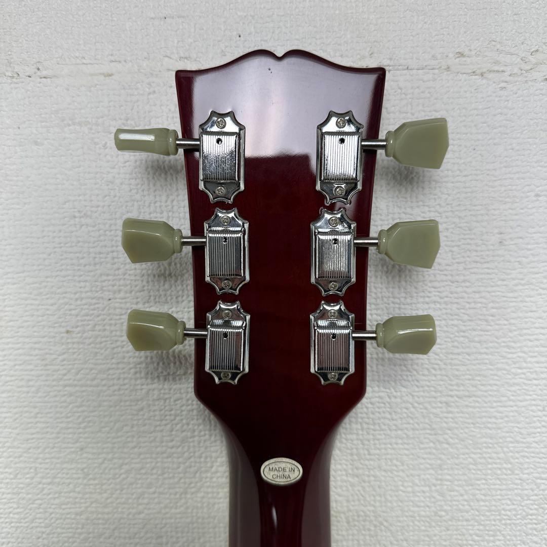 Maison メイソンレスポ―ルタイプ　エレキギター赤美品 ギターケース付き