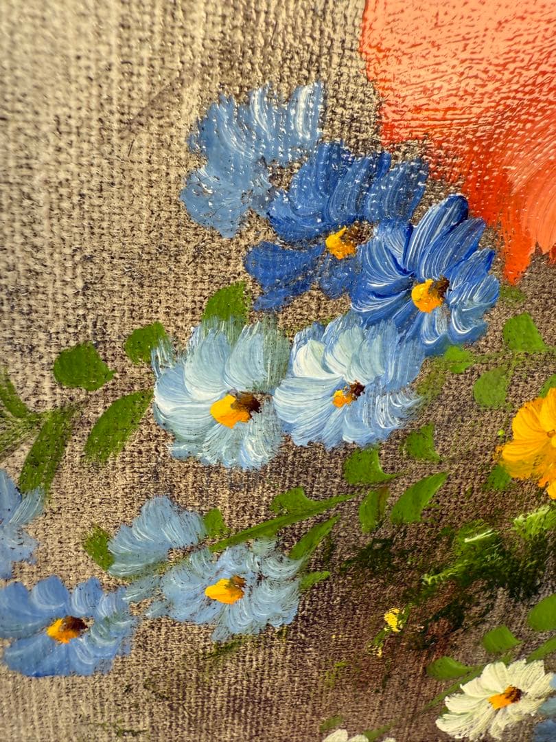 ポール・アダモス Paul Admos 油彩　花図 静物画 油彩　絵画　値下げ中