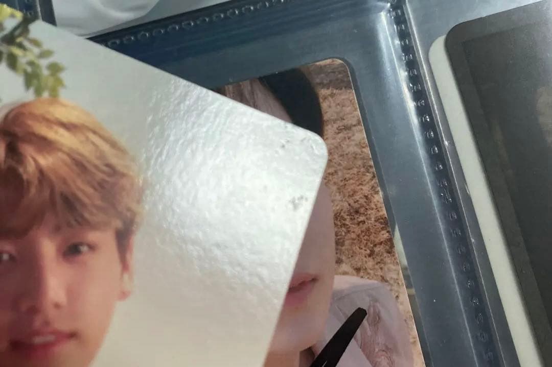 防弾少年団　サイン　直筆　グクサイントレカ付き